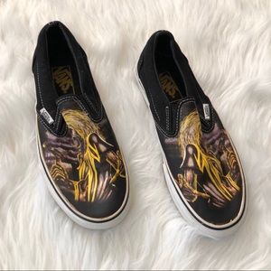 Iron Maiden killers slip on vans - for Jess🌹
